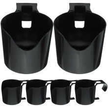 18pcs Outdoor Pool Bar Cup Holder Plastic Beverage Rack