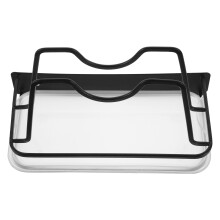 2Pcs Pot Lid Organizer Rack For Cabinet Door Or Wall Mount