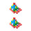200pcs Wooden Math Cubes for Kids Early Learning Teaching Aid 9