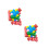 200pcs Wooden Math Cubes for Kids Early Learning Teaching Aid 8