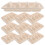50Pcs Paper Taco Holders with Divider Taco for Snack 1