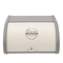 Metal Bread Bin Holder for Desktop and Corner Storage