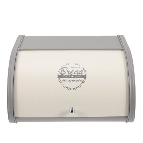 Metal Bread Bin Holder for Desktop and Corner Storage