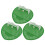 3pcs Men's Toilet Urinal Screen Deodorizer Filter Pad 8