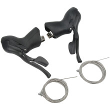 1Pair 3x7 Speed Shifter Brake Lever Set Road Bike