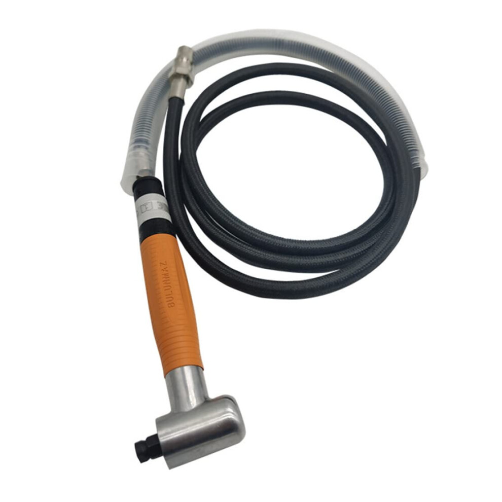 Pneumatic Micro Grinder 90 Degree Angle Tool 3Mm Die Pencil Polisher Kit With Accessories Orange 6447073419706