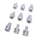9 Pcs 3/4 Inch Drive Impact Hex Driver Impact 2