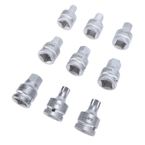 9 Pcs 3/4 Inch Drive Impact Hex Driver Impact 2