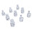 9 Pcs 3/4 Inch Drive Impact Hex Driver Impact 13