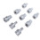 9 Pcs 3/4 Inch Drive Impact Hex Driver Impact 5