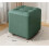 Home Low Stool Sofa Chair - High-Grade Simple Soft Pack Shoe Changing Stool, Orange, Medium Size 2