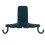 Wall-Mounted Towel Swivel Hook Holder for Kitchen Home 3