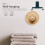 Wall-Mounted Towel Swivel Hook Holder for Kitchen Home 7