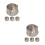 8pcs Curtain Rod Brackets Wall Mount Support 28mm 10