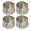 8pcs Curtain Rod Brackets Wall Mount Support 28mm 2