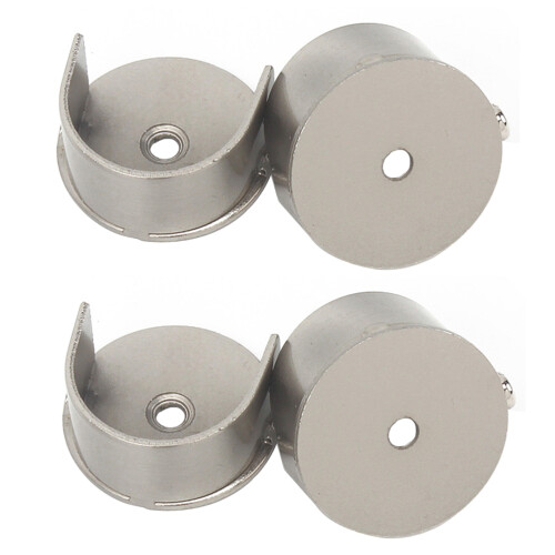 8pcs Curtain Rod Brackets Wall Mount Support 28mm