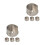 8pcs Curtain Rod Brackets Wall Mount Support 28mm 5