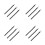 12pcs Adjustable Baseball Cap Organizer Hat Rack for Closet Wall Door 10
