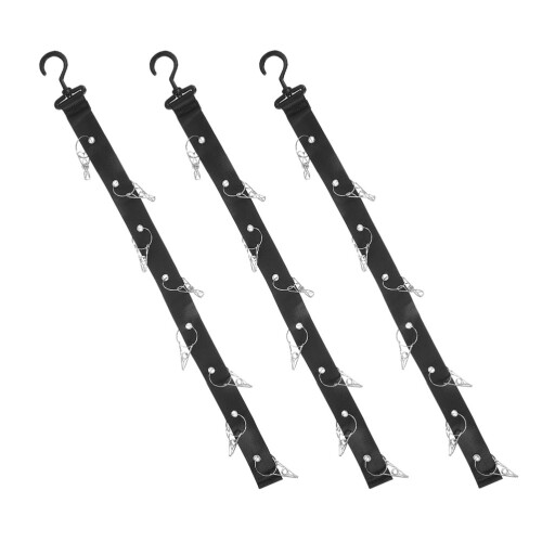 12pcs Adjustable Baseball Cap Organizer Hat Rack for Closet Wall Door 1