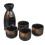 1set Japanese Sake Set with Jar Cups Bottle 5
