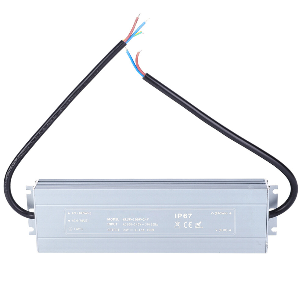 HRUW-100W-24V Switch Power Supply IP67 Waterproof