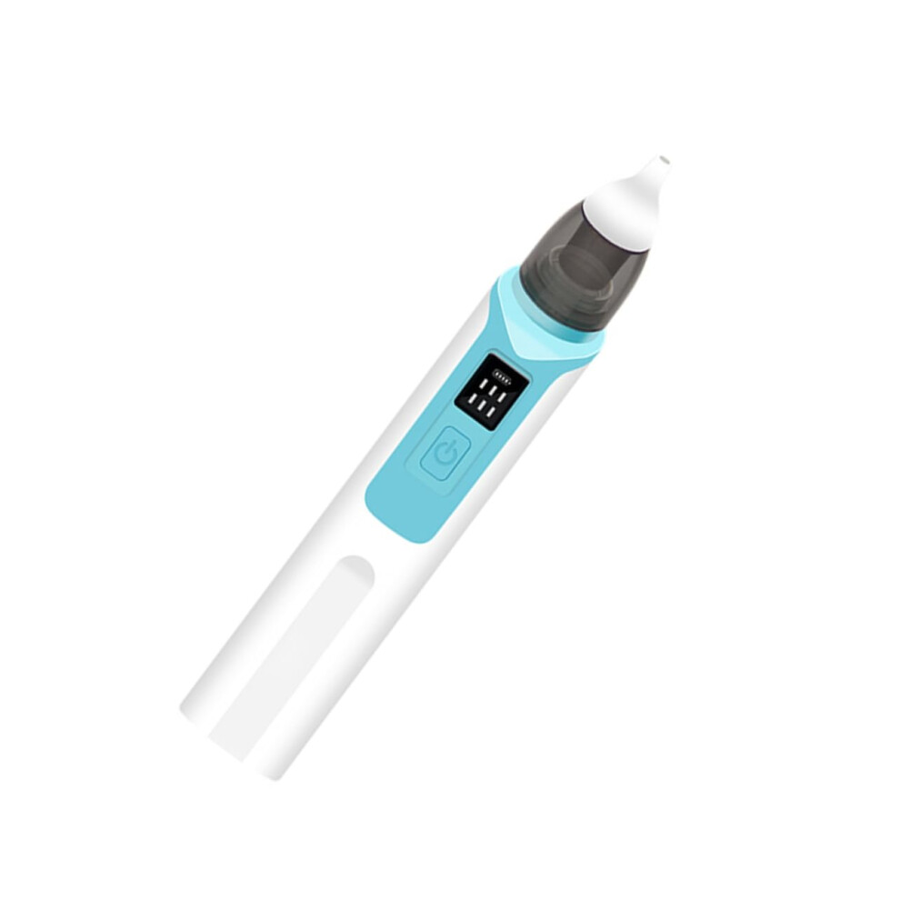 Nose Suction Device Electric Mucus Remover for Newborns and Toddlers, Gourd Shape with Adjustable Suction Power and Salt Water Spray