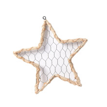 Elegant Rattans Star Frames Beige Perfect Gift for-XH24431BS