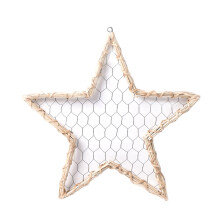 Bohemian Styles Rattans Star Photo Frames Beige for-XH24431BL