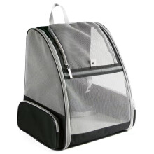 Cat Backpack Portable Foldable Cat Carrier with Large Capacity, Breathable Design, Black Color for Travel and Hiking