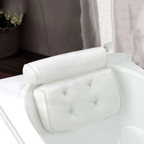 Bath Pillow with 6 Suction Cups for Spa Tub 1