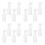 16pcs 500ml Plastic Spray Bottles Fine Mist Atomizer for Cleaning 5