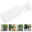 16pcs 500ml Plastic Spray Bottles Fine Mist Atomizer for Cleaning 11