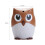 Automatic Toothpick Box Owl-Shaped Plastic Holder (Orange) 2
