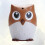 Automatic Toothpick Box Owl-Shaped Plastic Holder (Orange) 9