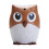 Automatic Toothpick Box Owl-Shaped Plastic Holder (Orange) 3