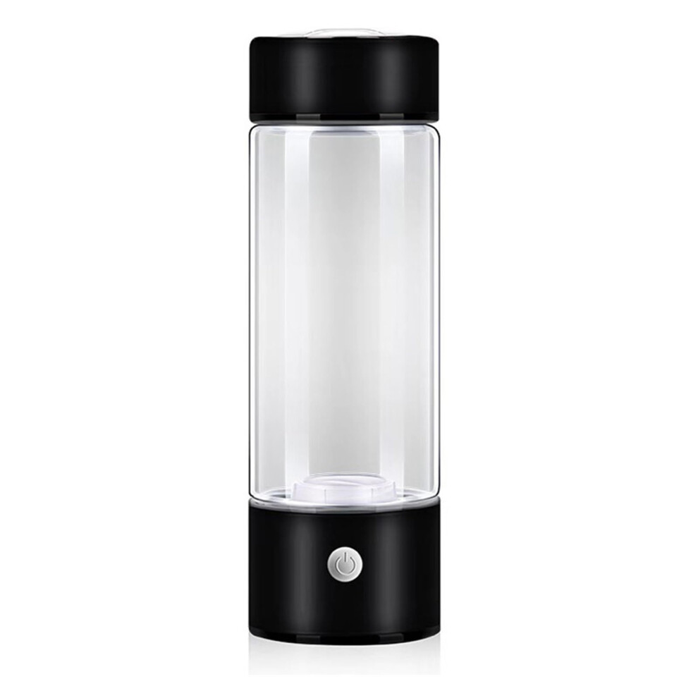Hydrogen-Rich Water Cup 420ML Portable Hydrogen Generator Bottle with Titanium Filter Antioxidant Lonizer Maker