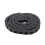 7 X 7mm Black Bridge Type Nylon Energy Drag Chain 13