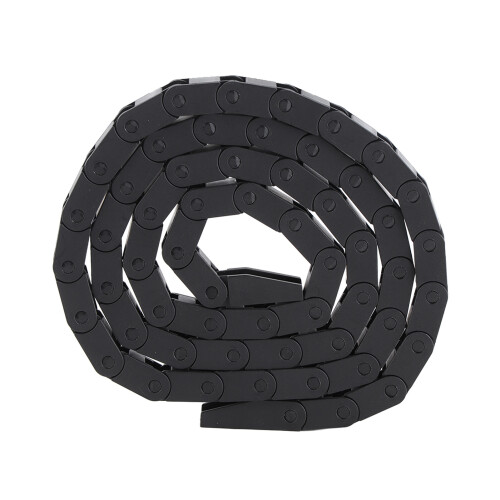 7 X 7mm Black Bridge Type Nylon Energy Drag Chain 2