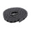 7 X 7mm Black Bridge Type Nylon Energy Drag Chain 4
