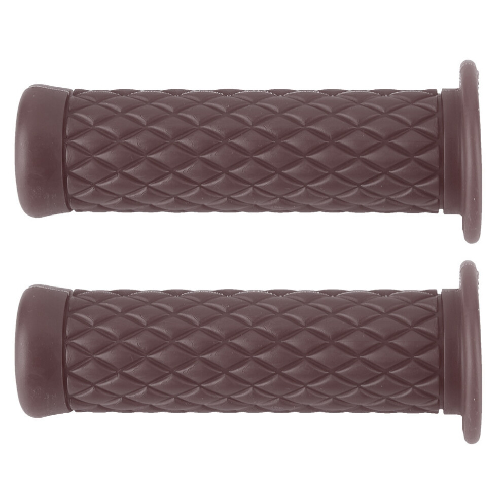 2Pcs 22Mm Tpu Motorcycle Bike Handlebar Hand Grips Brown 8320539845050