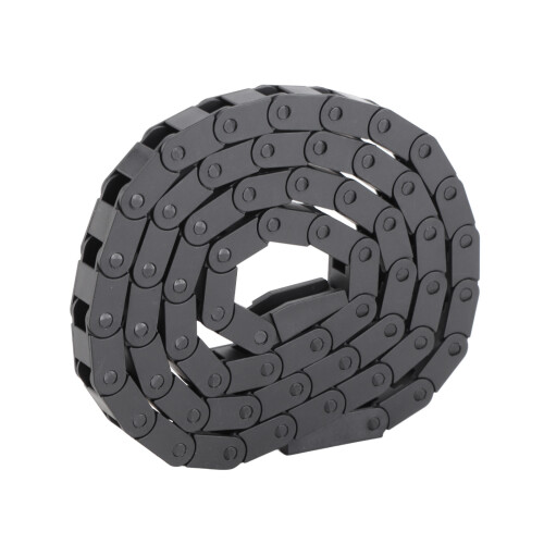 7 X 7mm Black Bridge Type Nylon Energy Drag Chain 1