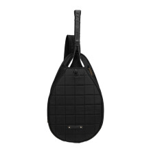 Tennis Bag One Shoulder Large Capacity Racket Bag for Men Women Black Durable Tennis Accessories