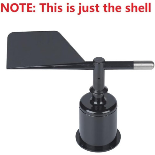 Anemometer Housing Wind Part Direction Indicator Shell Replacement for Wind Sensory, Durable Plastic, Compatible with Various Models 1