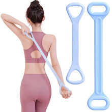 2Pcs Fitness Resistance Band Arm Back Training