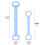 2Pcs Fitness Resistance Band Arm Back Training 2
