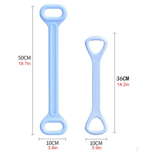 2Pcs Fitness Resistance Band Arm Back Training 1