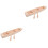 2sets Unfinished Wooden Boat Craft with Paddle 5