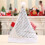 6 Christmas Scintillate Headpieces Recyclable Decorations-Red 7