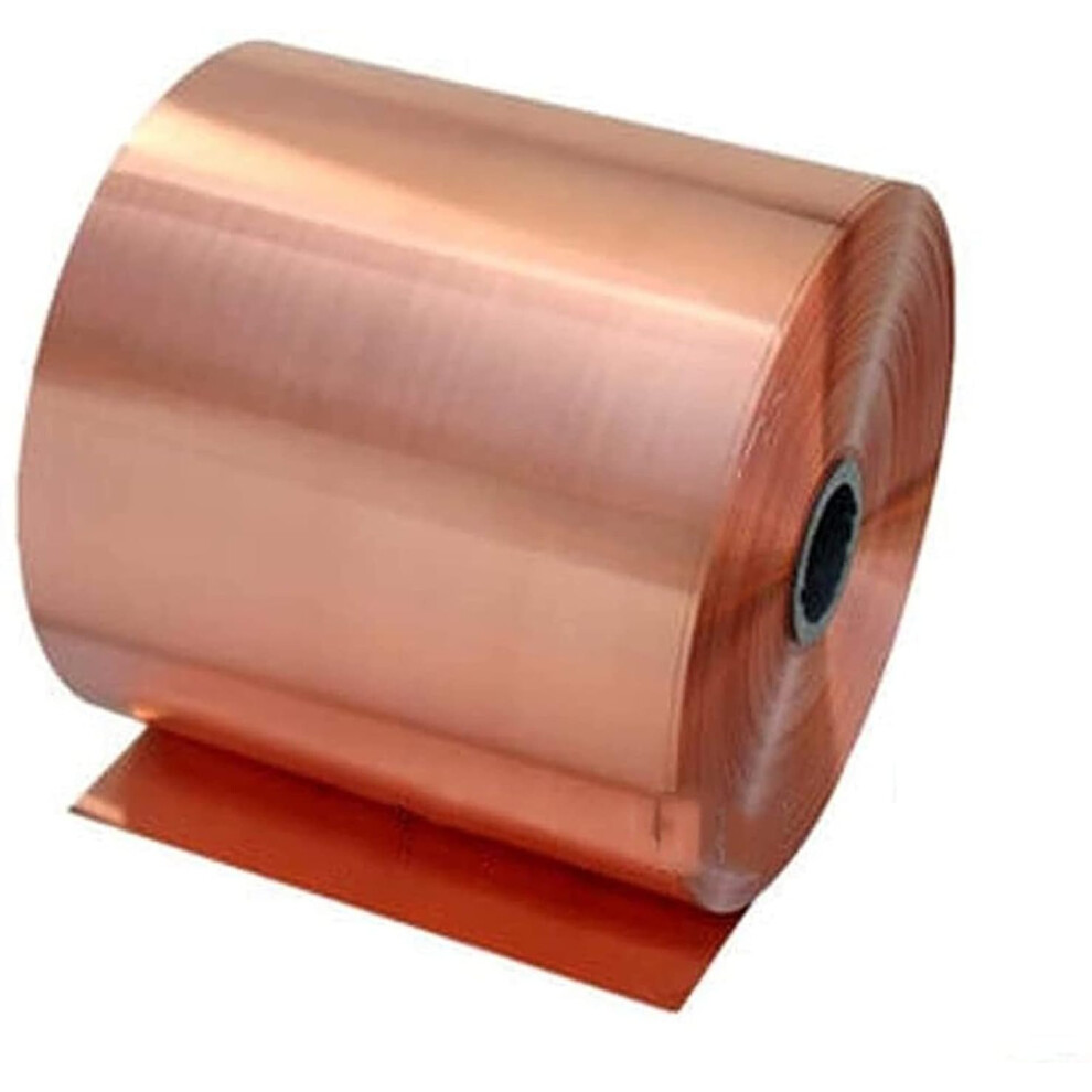 Red Copper Foil Shielding Sheet 2 Meters Roll, Double-Sided Conductive, 150Mm Width, 0.1Mm Thickness 6447073422980