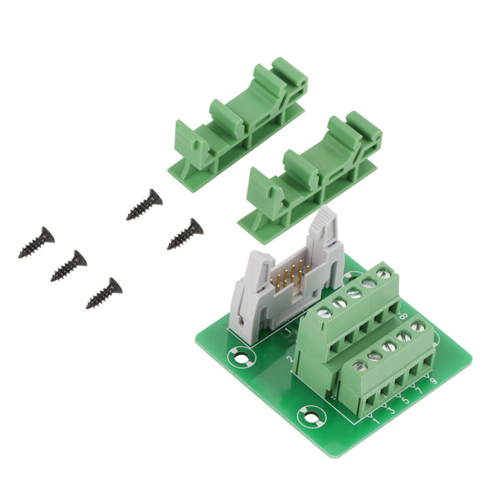 IDC10P 10Pin Male Header Breakout Board Terminal